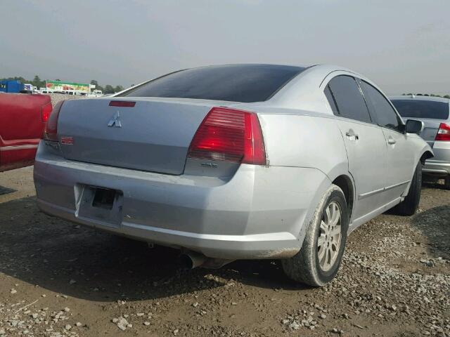 4A3AB36SX6E011640 - 2006 MITSUBISHI GALANT LS SILVER photo 4