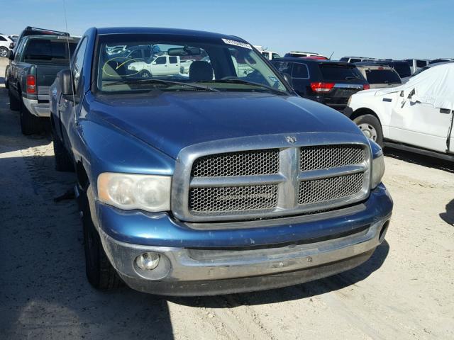 1D7HA16K13J653486 - 2003 DODGE RAM 1500 S BLUE photo 1