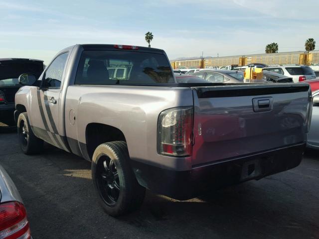 1GCEC14C38Z328818 - 2008 CHEVROLET SILVERADO CHARCOAL photo 3