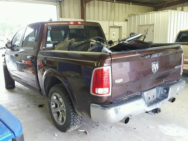 1C6RR7NT4ES245914 - 2014 RAM 1500 LARAM BROWN photo 3