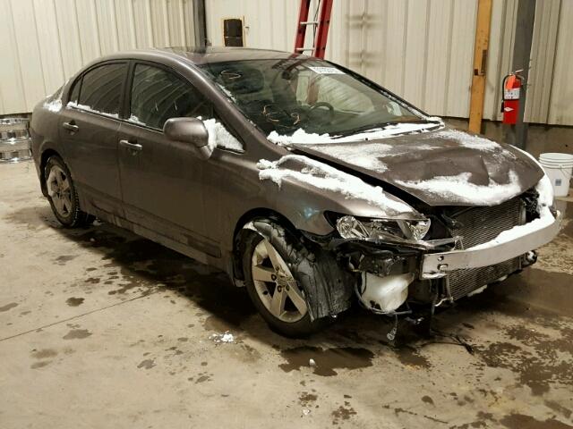 2HGFA1F69BH001771 - 2011 HONDA CIVIC LX-S BROWN photo 1