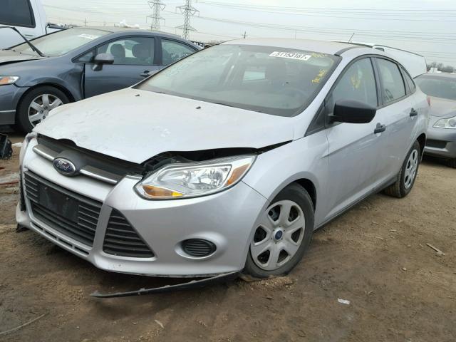 1FADP3E22DL168466 - 2013 FORD FOCUS S SILVER photo 2