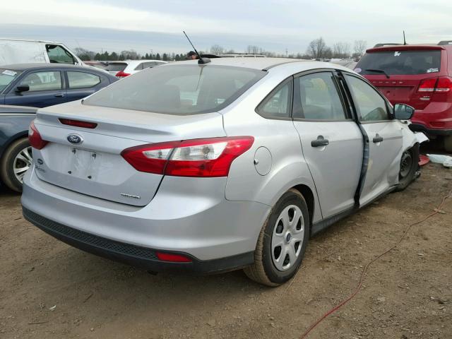 1FADP3E22DL168466 - 2013 FORD FOCUS S SILVER photo 4