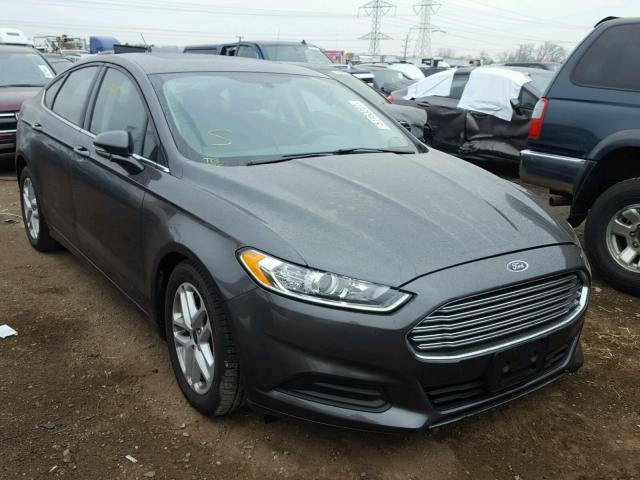 1FA6P0H77G5128598 - 2016 FORD FUSION SE CHARCOAL photo 1