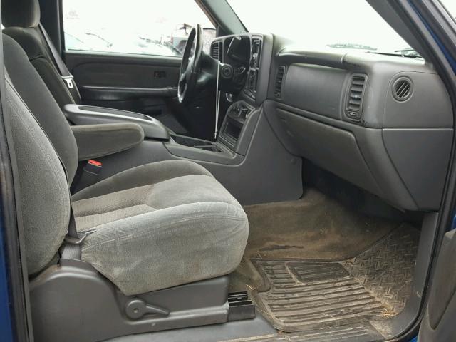 2GCEC19TX31177857 - 2003 CHEVROLET SILVERADO BLUE photo 5