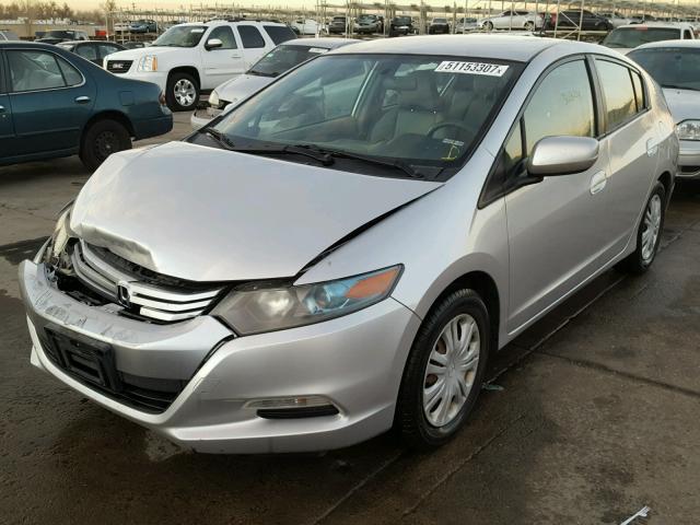 JHMZE2H54AS008157 - 2010 HONDA INSIGHT LX SILVER photo 2