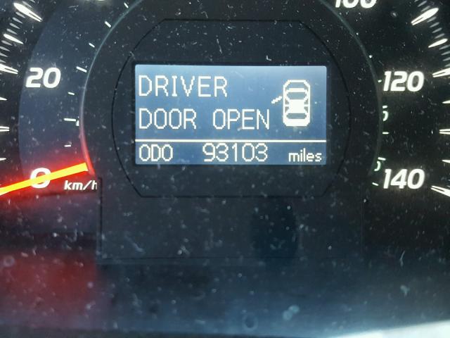 4T1BE46K69U334092 - 2009 TOYOTA CAMRY BASE SILVER photo 8