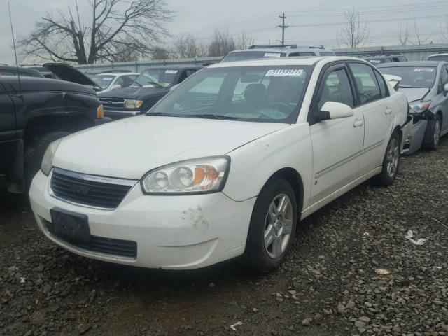 1G1ZT53856F170771 - 2006 CHEVROLET MALIBU LT WHITE photo 2