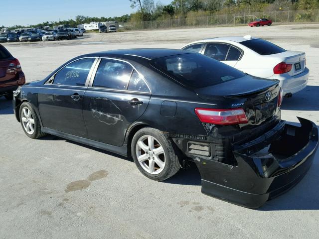 4T1BK46K87U521159 - 2007 TOYOTA CAMRY NEW BLACK photo 3