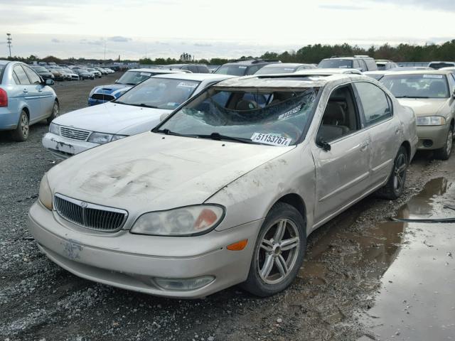 JNKCA31A81T020689 - 2001 INFINITI I30 BEIGE photo 2