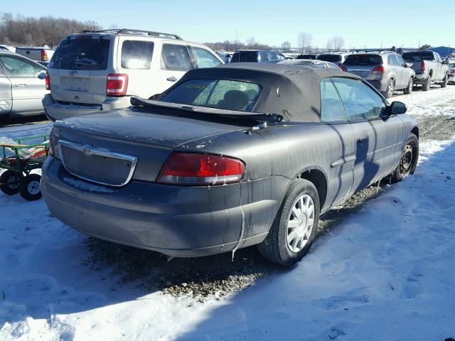 1C3EL45X45N625574 - 2005 CHRYSLER SEBRING SILVER photo 4