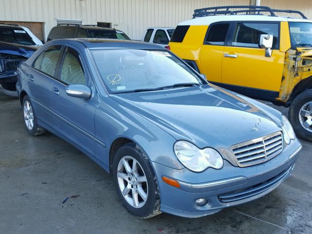 WDBRF54H07F854575 - 2007 MERCEDES-BENZ C 280 GRAY photo 1