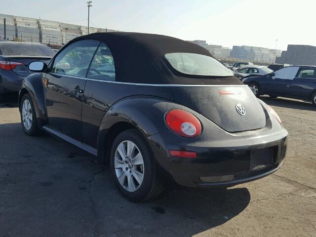 3VWRG31Y99M409002 - 2009 VOLKSWAGEN NEW BEETLE BLACK photo 3