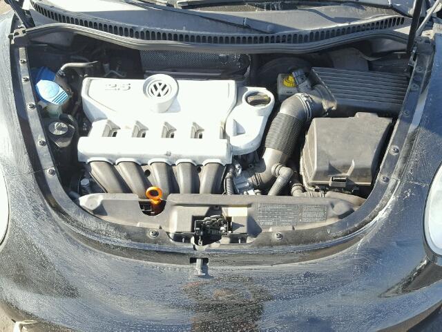 3VWRG31Y99M409002 - 2009 VOLKSWAGEN NEW BEETLE BLACK photo 7