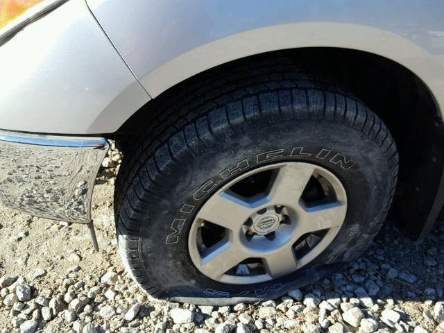 1N6AD06W78C414355 - 2008 NISSAN FRONTIER K SILVER photo 9