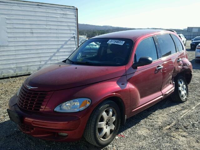 3C4FY58824T284847 - 2004 CHRYSLER PT CRUISER MAROON photo 2