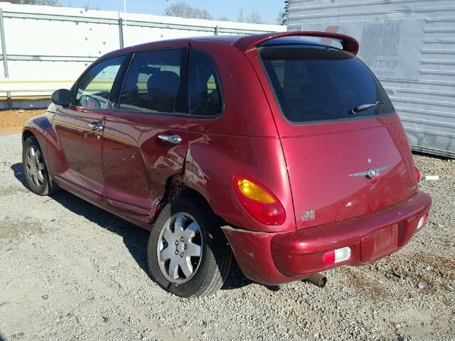 3C4FY58824T284847 - 2004 CHRYSLER PT CRUISER MAROON photo 3