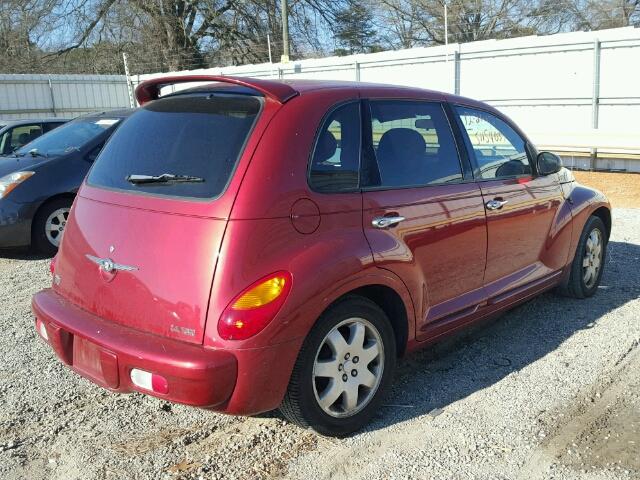 3C4FY58824T284847 - 2004 CHRYSLER PT CRUISER MAROON photo 4