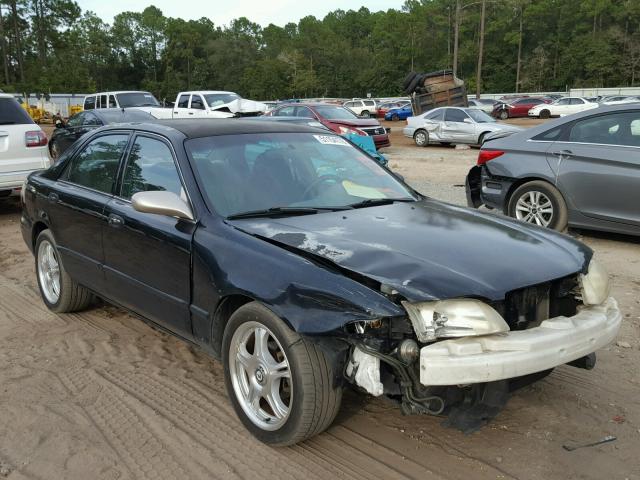 1YVGF22C125265395 - 2002 MAZDA 626 LX BLACK photo 1