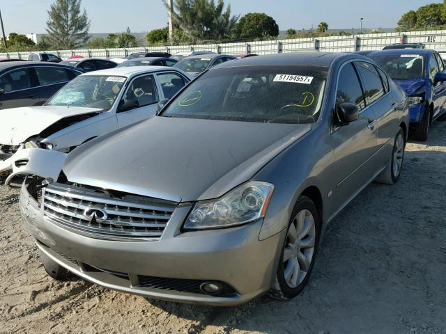 JNKAY01E26M107204 - 2006 INFINITI M35 BASE GRAY photo 2