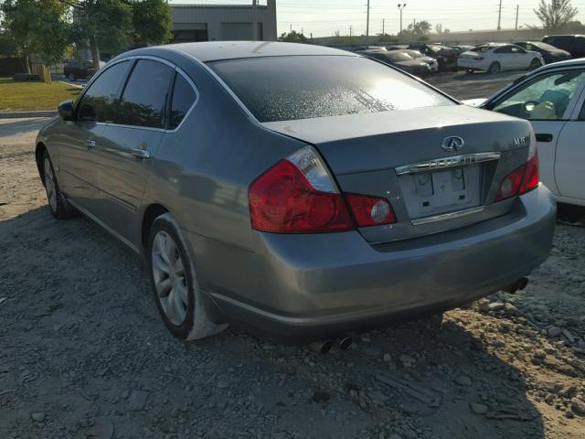 JNKAY01E26M107204 - 2006 INFINITI M35 BASE GRAY photo 3