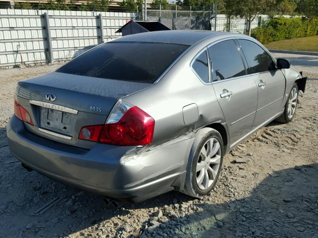 JNKAY01E26M107204 - 2006 INFINITI M35 BASE GRAY photo 4