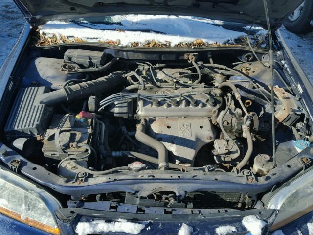 JHMCG56472C020116 - 2002 HONDA ACCORD LX BLUE photo 7