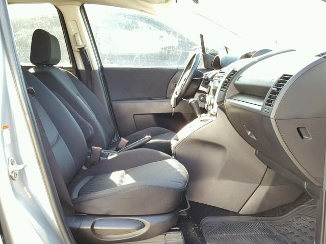 JM1CR293380309341 - 2008 MAZDA 5 SILVER photo 5