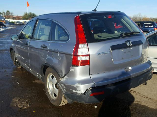 JHLRE48347C081076 - 2007 HONDA CR-V LX GRAY photo 3