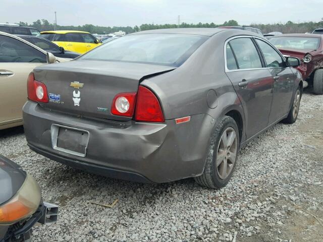 1G1ZC5EU1BF360183 - 2011 CHEVROLET MALIBU 1LT SILVER photo 4