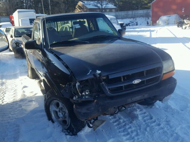 1FTZR11V9YTA22165 - 2000 FORD RANGER BLACK photo 1