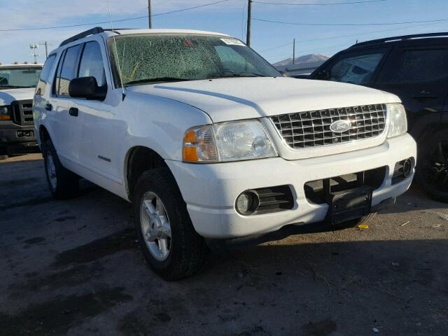 1FMZU73E15UA73210 - 2005 FORD EXPLORER X WHITE photo 1