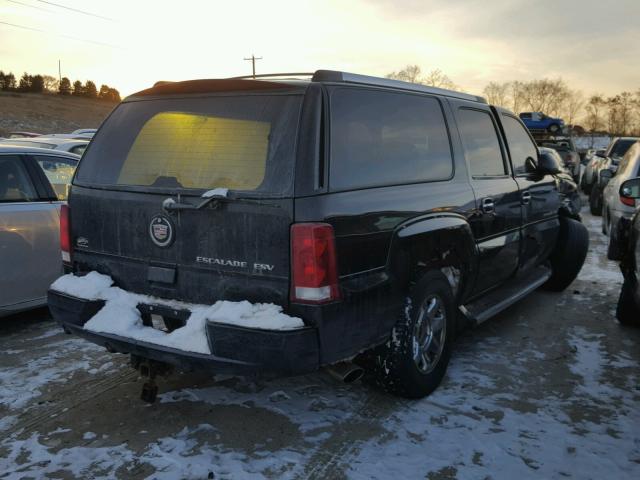 3GYFK66N84G180740 - 2004 CADILLAC ESCALADE E BLACK photo 4