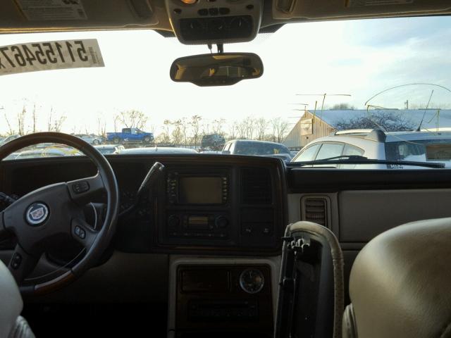 3GYFK66N84G180740 - 2004 CADILLAC ESCALADE E BLACK photo 9