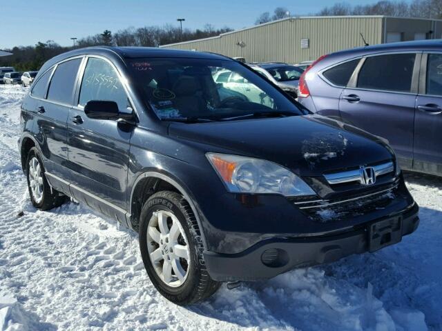 5J6RE48769L033026 - 2009 HONDA CR-V EXL BLACK photo 1