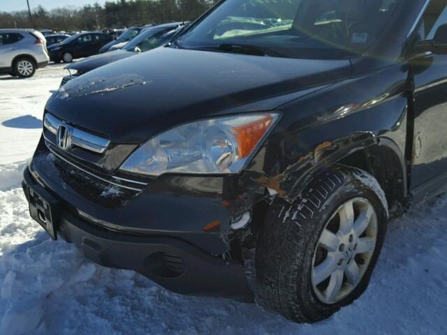 5J6RE48769L033026 - 2009 HONDA CR-V EXL BLACK photo 9