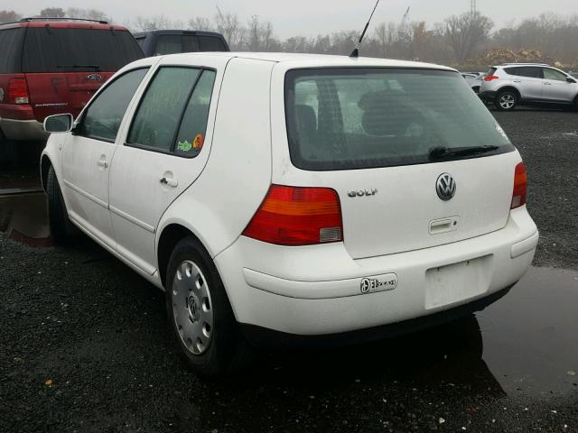 9BWFK61J234027461 - 2003 VOLKSWAGEN GOLF GL WHITE photo 3