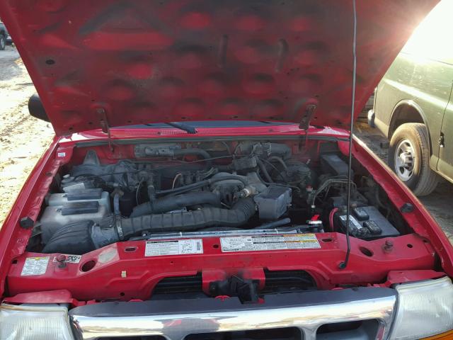 1FTZR15V0YTA89182 - 2000 FORD RANGER SUP RED photo 7