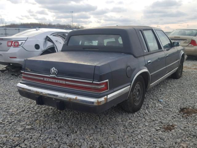 1C3XY56R6LD875224 - 1990 CHRYSLER IMPERIAL 蓝色 照片 4