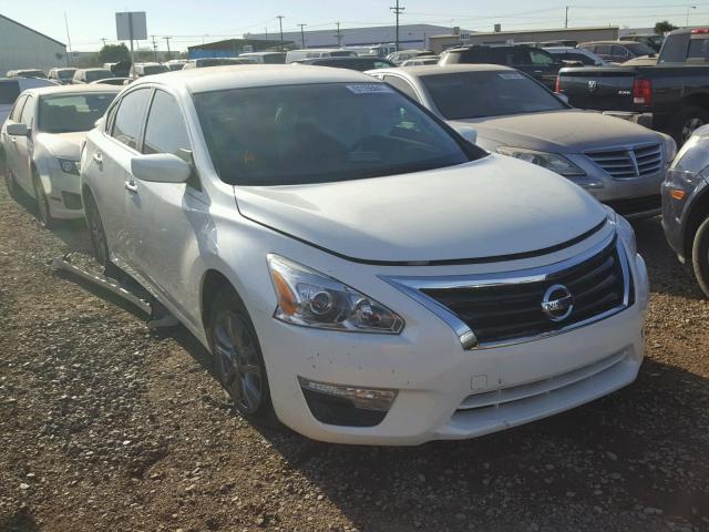 1N4AL3AP7FC499644 - 2015 NISSAN ALTIMA 2.5 WHITE photo 1