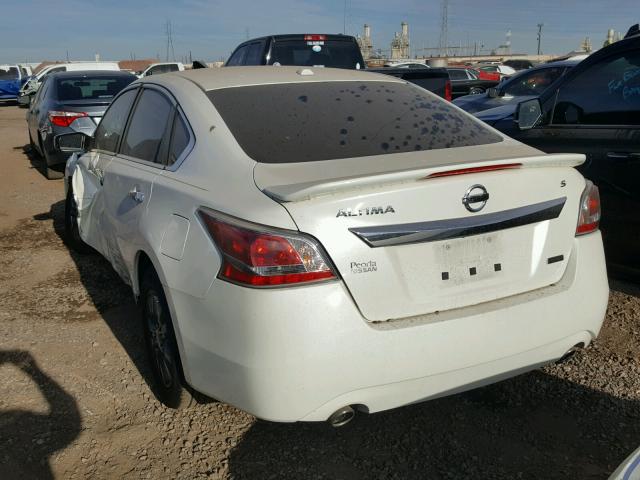 1N4AL3AP7FC499644 - 2015 NISSAN ALTIMA 2.5 WHITE photo 3