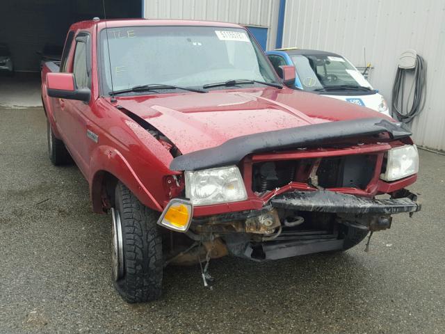 1FTZR45E98PA47281 - 2008 FORD RANGER SUP RED photo 1