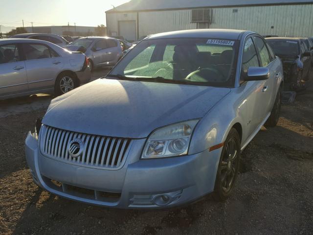 1MEHM42W08G607128 - 2008 MERCURY SABLE PREM BLUE photo 2