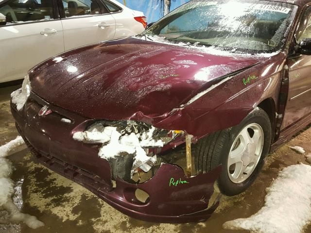 2G1WX12K949258211 - 2004 CHEVROLET MONTE CARL PURPLE photo 9