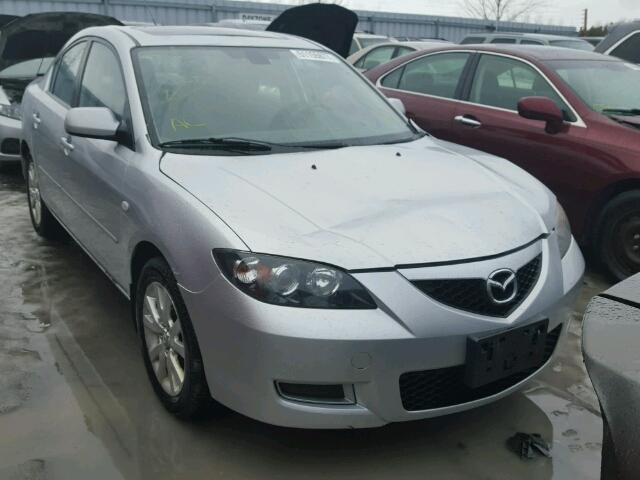 JM1BK32F681136340 - 2008 MAZDA 3 I SILVER photo 1