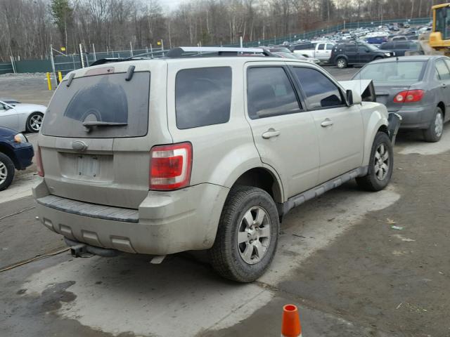 1FMCU94789KB35172 - 2009 FORD ESCAPE LIM CREAM photo 4