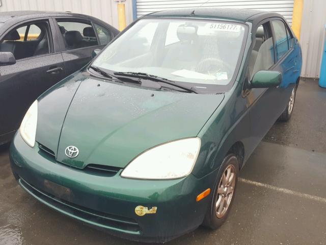 JT2BK18U730075789 - 2003 TOYOTA PRIUS GREEN photo 2