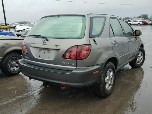 JT6GF10U3Y0051386 - 2000 LEXUS RX 300 GRAY photo 4