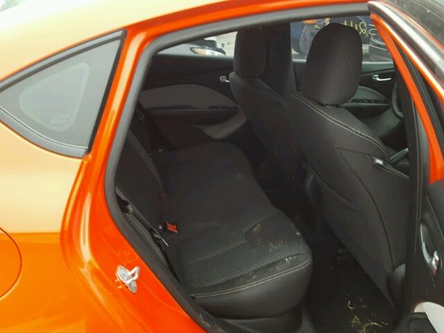 1C3CDFBBXGD643787 - 2016 DODGE DART SXT ORANGE photo 6