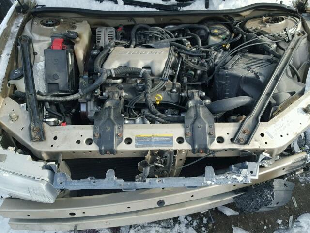 2G4WS52J741296583 - 2004 BUICK CENTURY CU GOLD photo 7